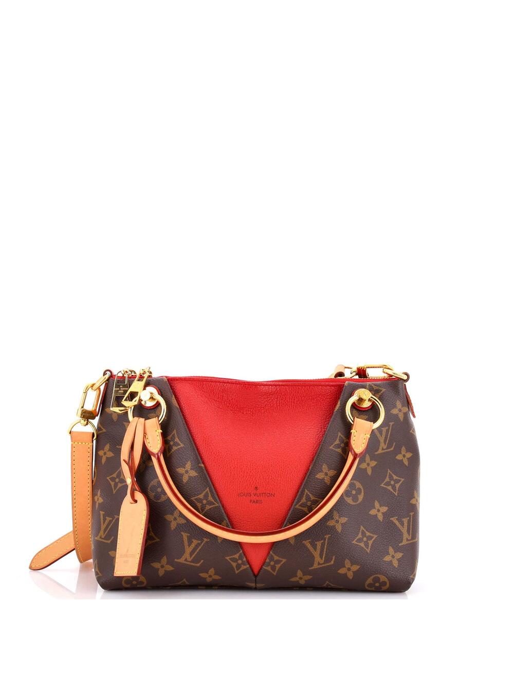 Louis Vuitton V Tote Canvas And Leather #290121L14B